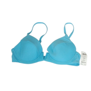 B. Swim Lili Underwire Bikini Top + Hawaiian Flip Bottom, Sky Blue, Medium